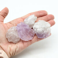 Deko Chips Amethyst sehr hell, roh, 1 KG Packung