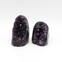 Amethyst Drusen Uruguay poliert, verschiedene Größen
