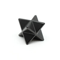 Sterntetraeder Merkaba Schungit