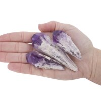 Amethyst Spitzen dünn, extra Qualität, per Kilo