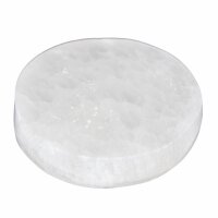Untersetzer Selenit rund, Durchm. 6 cm