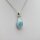 Anhänger Larimar in 925er Silber gefasst