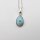 Anhänger Larimar in 925er Silber gefasst, oval